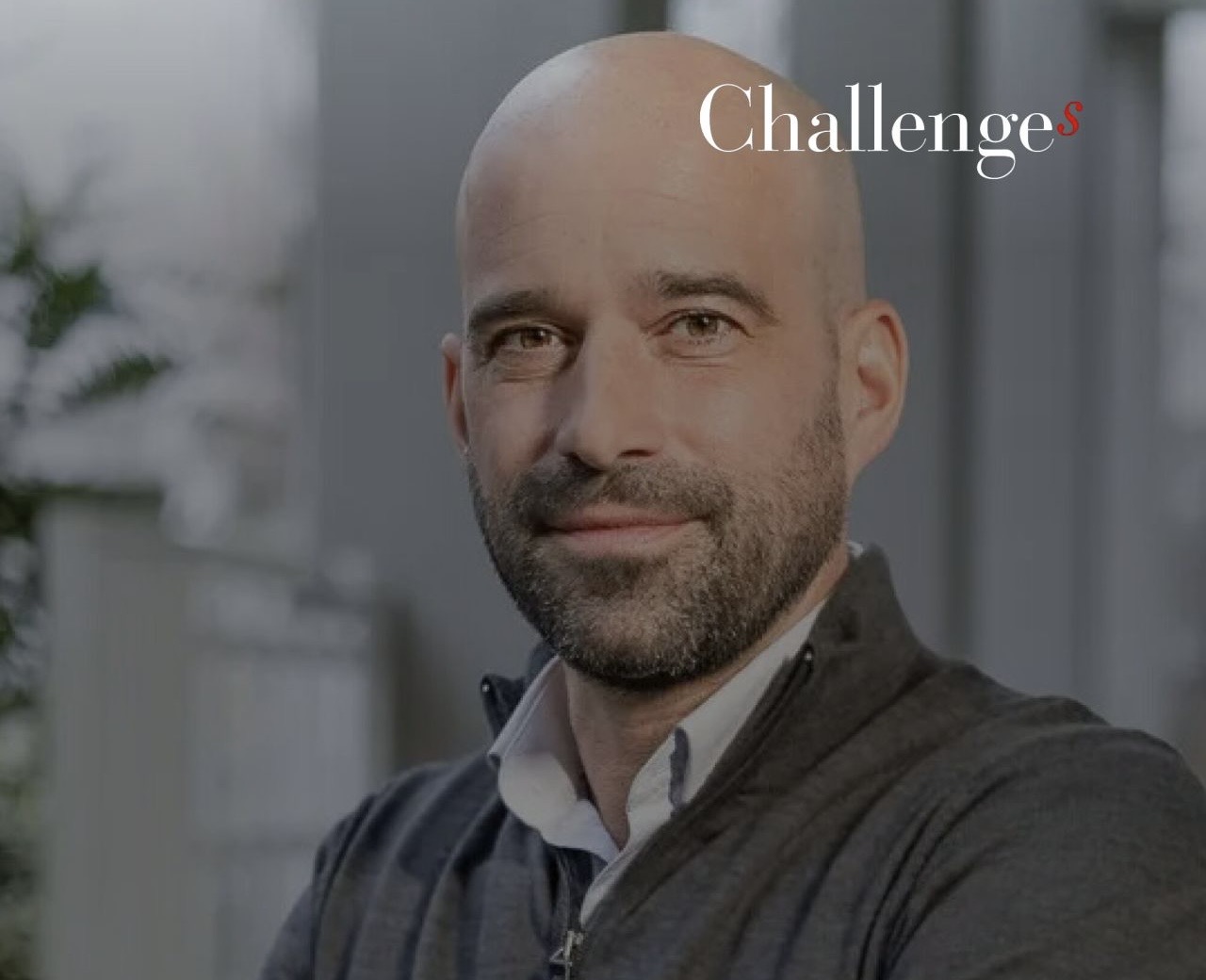 Retrato de Eric Cesbron, presidente de Elan City para los medios de comunicación